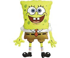 Anagram 6398901 - Party und Dekoration - Folienballon Super Shape - Spongebob Schwammkopf, circa 56 x 71 cm