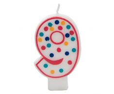 Unique Party Supplies Zahlenkerze zum Geburtstag