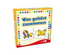 Noris Spiele 608985662 - Was gehört zusammen, Reise- und Mitbringspiel