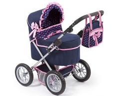 REIG Puppenwagen Trendy blau, Farbe (13352)