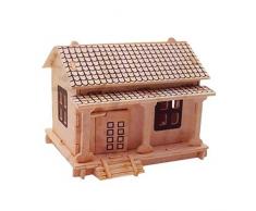 Conexus Innova® Holz Puzzle 3D Holz Puzzle Woodcraft Wafuutaku House Holz Modellier Puzzle Spielzeug Geschenk