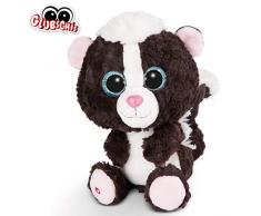 NICI Glubschis: Das Original – Glubschis Stinktier Suppi 25 cm – Kuscheltier Stinktier mit großen Augen – Flauschiges Plüschtier mit großen Glitzeraugen – Schmusetier für Kuscheltierliebhaber – 45570
