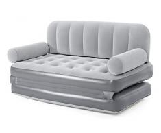 Bestway Luftsofa, zum Luftbett wandelbar mit integrierter Elektropumpe, 188 x 152 x 64 cm