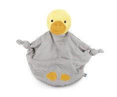 Sterntaler Kuscheltuch Ente Edda, Alter: Für Babys ab dem 1. Monat, Größe: 29 cm, Farbe: Gelb/Grau