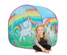 John 78807 Spielzelt Einhorn mit Schönem Motiv für Kinder