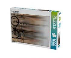 CALVENDO Puzzle Fahrrad - abstrakt 1000 Teile Lege-Größe 48 x 64 cm Foto-Puzzle Bild von Carmen Steiner und Matthais Konrad