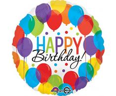 amscan 3211201 Folienballon, Mehrfarbig