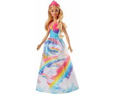Barbie FJC95 Dreamtopia Regenbogen-Prinzessin (blond), 0