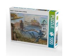 CALVENDO Puzzle Kappeln - Zwischen Ostsee und Schlei 1000 Teile Lege-Größe 64 x 48 cm Foto-Puzzle Bild von Ute Jackisch
