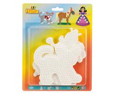Hama 4585 Stiftplatten für Midi Perlen, Prinzessin, Pferd und Katze