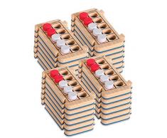 Learning Resources 24-teiliger 10er-Rahmen „Rechenrahmen“ aus Schaumstoff (Unterrichtsset)