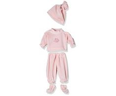 Puppenmode Sturm 3207-0 4-teilig rosa Freizeit-Set für Babypuppen