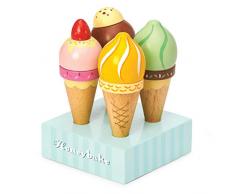 Le Toy Van TV328 Ice Set Holzspielzeug, Ic Cream