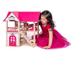 Hape International Woody Woodyland_102191874 Puppenhaus, Mehrfarbig