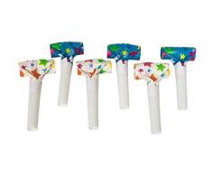 Folat 65790 Mehrfarbige Sterne Luftschlangen 24 cm-6 Stück