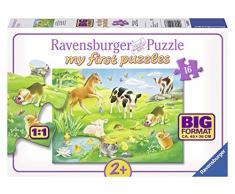 Ravensburger 05407 - My First Puzzles: Süße Tierkinder, 16 Teile