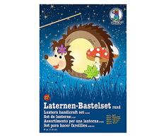 Ursus 18700027 - Laternen Bastelset Igel, ca. 21,8 x 31 x 10,3 cm