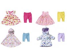 Zapf Creation 829424 BABY born Deluxe 4 Jahreszeiten Set, Puppenkleidung 43 cm