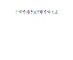 Procos Festone Dekoration Met Papier 2 m Ariel Under The Sea, mehrfarbig, 5PR89058