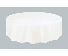 Tischdecke rund Kunststoff, 213 cm diameter (84)
