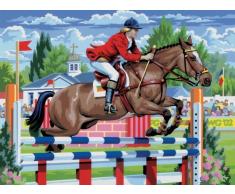 Royal & Langnickel PJL18 - Malen nach Zahlen, Springreiten