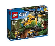 LEGO City 60158 - Dschungel-Frachthubschrauber