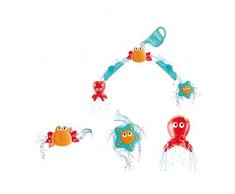 Hape E0215 Badespielzeug Wasser-Freunde, Badewannenspielzeug, Mehrfarbig