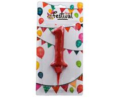 Große Festival Geburtstagskerze, verschiedene Farben (1)