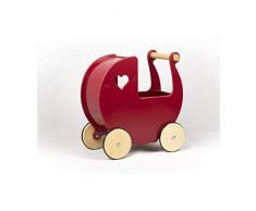 MOOVER Toys Puppenwagen, rot