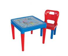 Siva 03419B - Hobbytisch mit Stuhl, blau