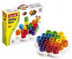 Quercetti Steckspiel Daisy Maxi große Knöpfe mit Rassel