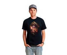 Morph DDTMENX - neuen Stil Bewegliches T-Shirt Halloween Hektisches Auge Größe XL