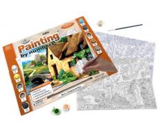 Royal & Langnickel PAL14 - Malen nach Zahlen, Landhaus am Fluß