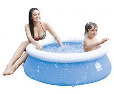 Jilong Kids Quick-Up Swimming Pool Ø122x35 cm Kinderpool Fast-Set Planschbecken Kinder Schwimmbecken