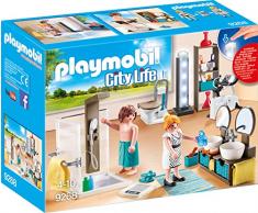 PLAYMOBIL City Life 9268 Badezimmer, Mit Lichteffekten, Ab 4 Jahren