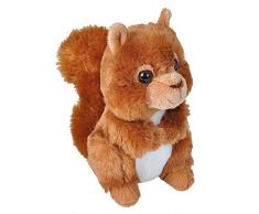 Wild Republic Hug ems Plüschtier, Kuscheltier, Rotes Eichhörnchen 18 Cm