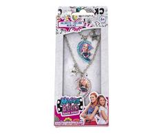 Joy Toy 66921 Figuren & Charactere Maggie & Bianca Best friends set: 2 Ketten in Metall mit Glitzersteinen in Geschenkpackung 7x2x16,5 cm, girls