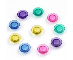 Kit 10 Whiteboard Colorful Magnets