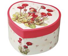 Trousselier - Blumenfeen - Flower Fairies - Musikschmuckdose - Spieluhr - Ideales Geschenk für junge Mädchen - Spieluhr - Musik Aufforderung zum Tanz - Farbe elfenbein