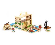 Small Foot 9541 Puppenhaus Feenhaus im Koffer