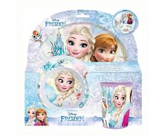 p:os 23873088 - Frühstücksset, Disney Frozen, 3 teilig