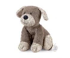 Sterntaler Spieluhr, Stofftier Hund Hanno, Integriertes Spielwerk, Größe: L, Braun