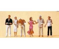 Preiser 1/87 th - pr10440 - Modelleisenbahnen - Gäste im Buffet