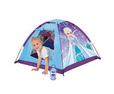 John 75166 My Starlights Gartenzelt Eiskönigin mit LED Lampe Outdoor Spielzelt Abenteuerzelt Kinderzelt, Blau