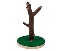 Out of the Blue 79/3921 - Magnetischer Kronkorkensammler Baum, Standfuß aus Holz, ca. 9 x 15 cm, aus Polyresin, im Geschenkkarton