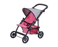 Knorrtoys 16820 - Puppenbuggy Liba - Jeans Pink