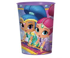 amscan 421653 455 ml Shimmer und Glanz Kunststoff für Tassen