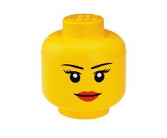Lego 40311724 Aufbewahrungsbox in Legokopf-Form, Small