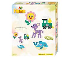 Hama 3235 - Geschenkpackung Buntes Mobile, Bügelperlen