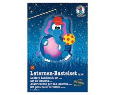 Ursus 18700030 - Laternen Bastelset Elefant, ca. 21,8 x 31 x 10,3 cm